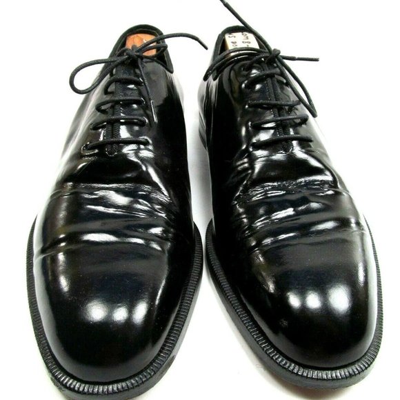 Neiman Marcus Mens Black Oxfords 8.5 M main image 7